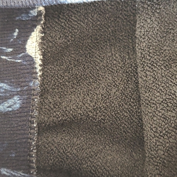 ADULT Floral Print Thermal Fleece Lined Yoga Waistband Legging NWT - Picture 3 of 3